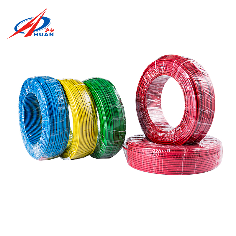 Fil de cuivre flexible monocœur multibrins BVR (rouge/jaune/vert/bleu/noir/blanc)